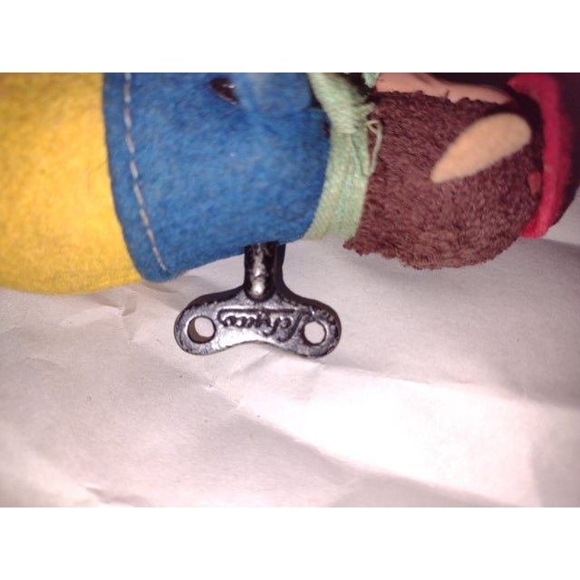 1920s Vintage Schuco Wind Up Drummer Monkey Toy Germany -- With Key. For Sale - Image 10 of 13