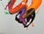 2020s Contemporary Abstract Acrylic on Canvas "But Why Not" by Nikolaos Schizas For Sale - Image 5 of 5