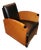Biedermeier Art Deco Walnut Club Chair, 1920s For Sale
