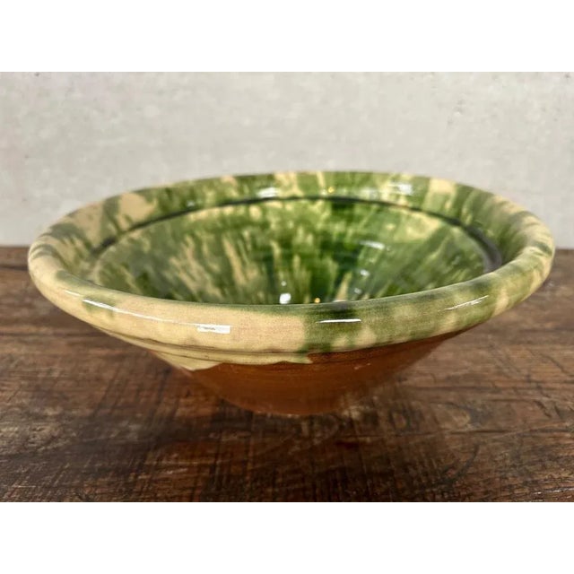 Large Ceramic Bowl, 1980s For Sale - Image 4 of 11