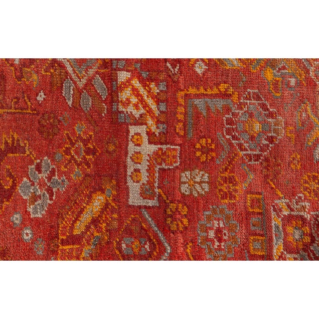 Turkish Antique Turkish Oushak Rug For Sale - Image 3 of 8
