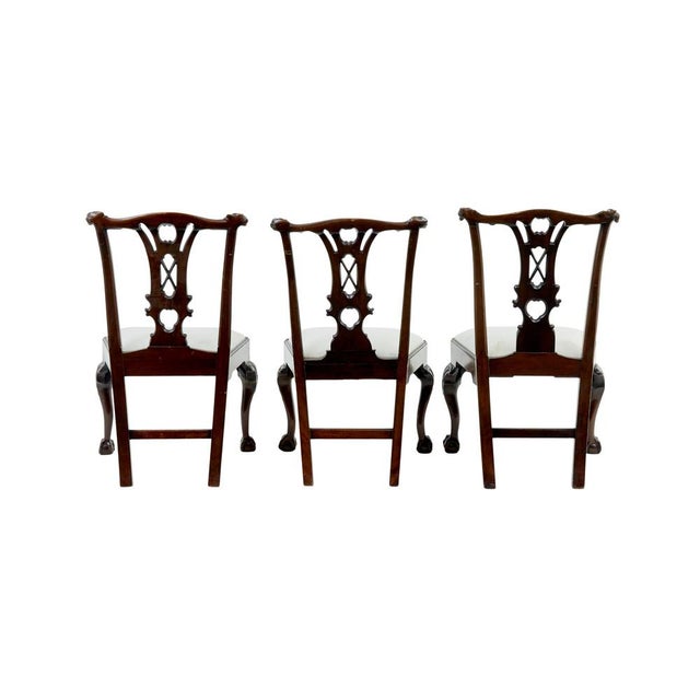 Mid 19th Century 19th Century Chippendale Dining Chairs, 1860s, Set of 10 For Sale - Image 5 of 12