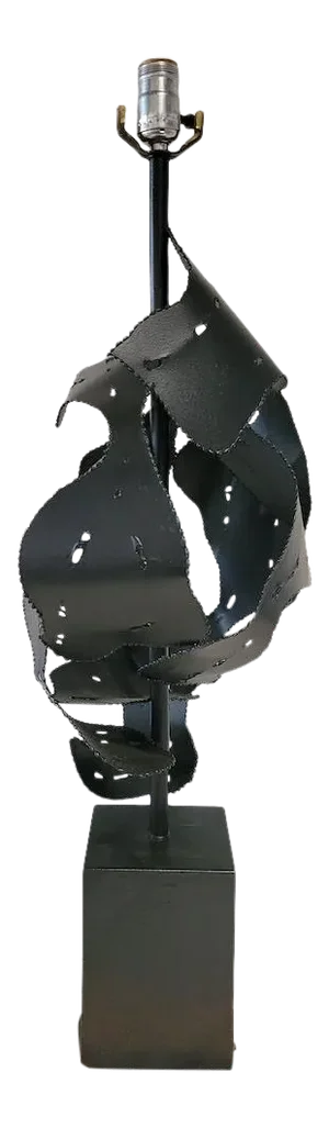 Vintage Brutalist Harry Balmer Style Lamp
