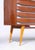 Vintage Italian Sideboard with Glass Top, Mid-20th Century For Sale - Image 3 of 15