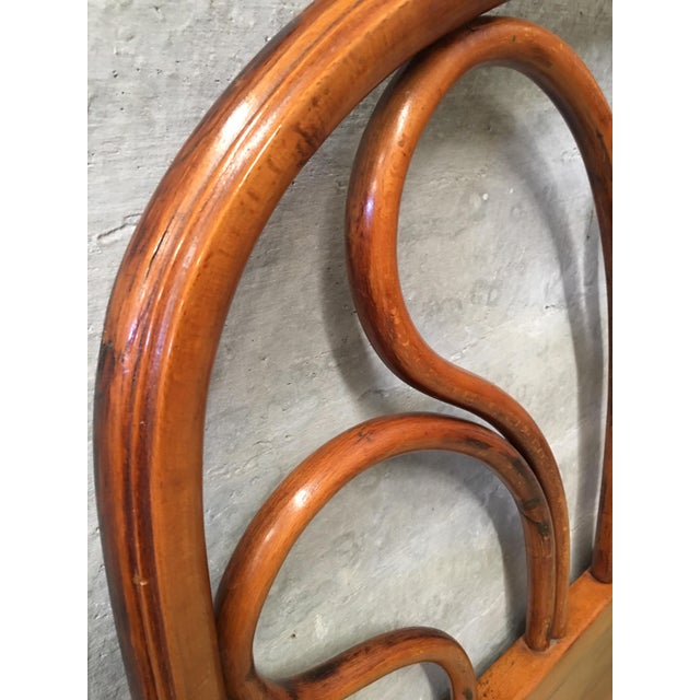 20th Century Vienna Secession Single Bentwood Headboard For Sale - Image 4 of 7