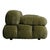 Camaleonda Sofa bin Green Linen Velvet y Mario Bellini for B&B Italia, 1972, Set of 2 For Sale - Image 9 of 18