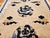Textile Vintage Chinese Art Deco Area Rug with Dragons, 1920s Allover Design, 4' x 6' For Sale - Image 7 of 13