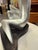 Two Lovers, Silver Plaster Sculpture on Black Plaster Base For Sale In Los Angeles - Image 6 of 6