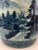 Antique Japanese Blue and White (Sometsuke) Porcelain Hibachi With Applied Inscription For Sale - Image 15 of 18