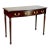 Vintage Harden Furniture "Circa 1991" Collector's Edition Cherry Bowfront Console / Writing Desk For Sale