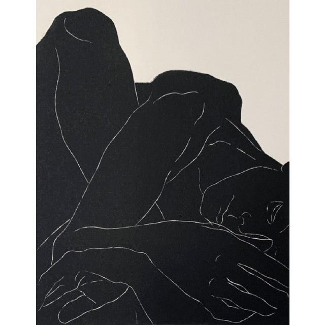 Luiza Kasprzyk, Asleep, Linocut, 2021 For Sale - Image 3 of 3