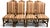 French Set of 8 Attributed to Ralph Lauren Louis XIV Dining Chairs For Sale - Image 3 of 10