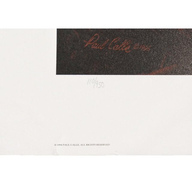 Paul Calle "Fireside Companions" Signed Limited Edition Print, 1995 For Sale In Denver - Image 6 of 12