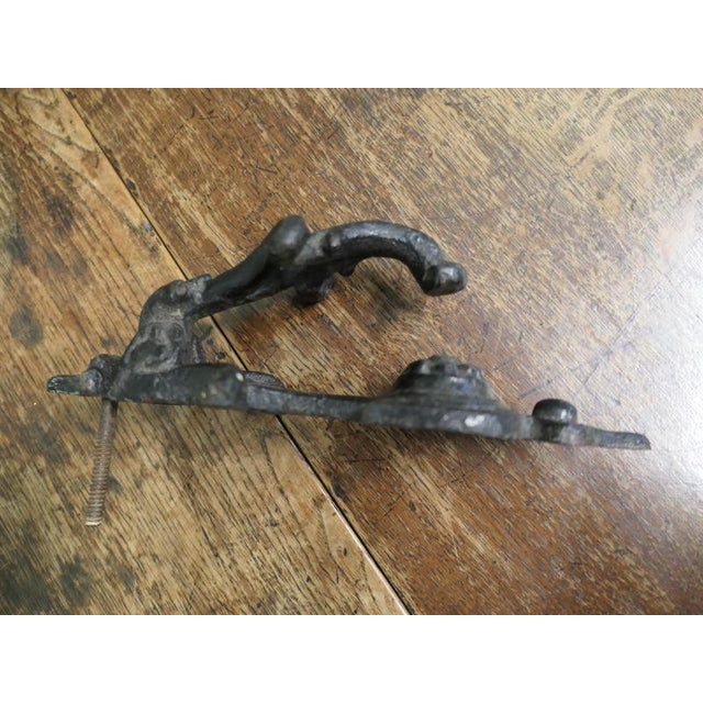Victorian Iron Door Knocker For Sale - Image 5 of 8