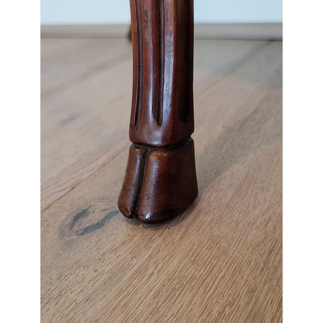 Scarce 18th Century French Louis XV Period Walnut Tambour Door Sideboard For Sale - Image 11 of 13