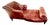 George Smith Aspinall Leather Chaise For Sale