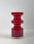 Glass Vintage Swedish Red Glass Vase by Per-Olof Ström for Alsterfors, 1960s For Sale - Image 7 of 10