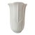 Original Kaiser White Bisque Ceramic Vase Made in West-Germany, 1960s For Sale
