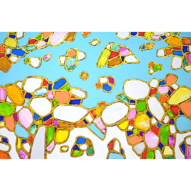 Summer.Modern Original Hand Painting For Sale