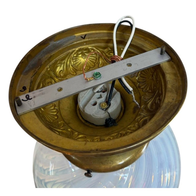 This large ceiling globe will look great with any type of architecture. Perfect for a kitchen, entryway, covered outdoor...