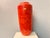 Mid-Century Modern Vintage 517-50 Orange Fat Lava Floor Vase from Scheurich, 1970s For Sale - Image 3 of 16