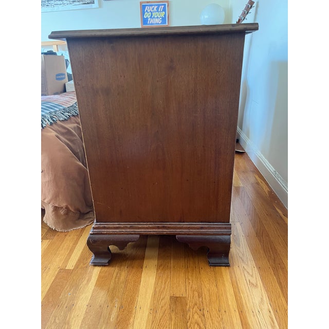 Wood Antique Chippendale Dresser For Sale - Image 7 of 10
