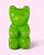 Large Pop Art Green Gummy Bear Lamp from Messow, Germany, 1980s For Sale - Image 11 of 11