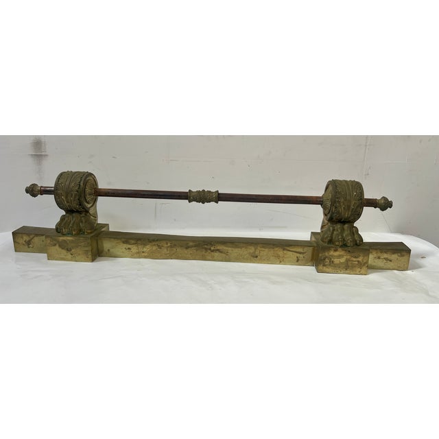 19th Century Restoration Gilt Bronze Fireplace Mantel For Sale - Image 11 of 11