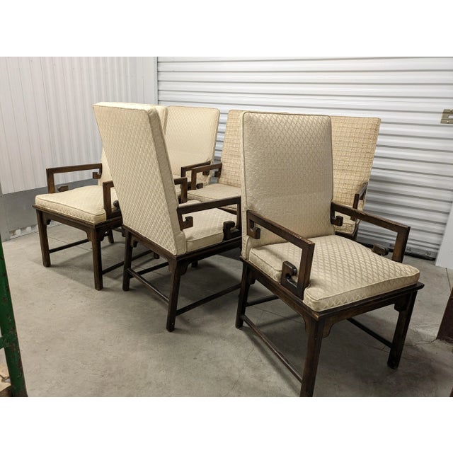 ダイニングチェア Mid Century Modern chairs by James Mont Mid Century Modern James Mont Chinoiserie Style Horseshoe