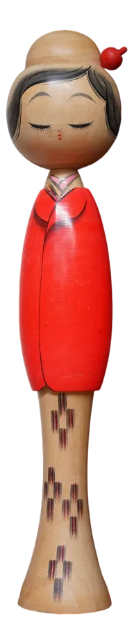 Kokeshi by Hajime Miyashita, Japan, 1970s