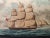 Ships, Watercolors, 1900, Framed, Set of 2 For Sale - Image 10 of 12
