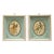 Vintage Pair of Rudolf Freund Bird Study Botanical Prints in Custom Shadow Box Frames For Sale