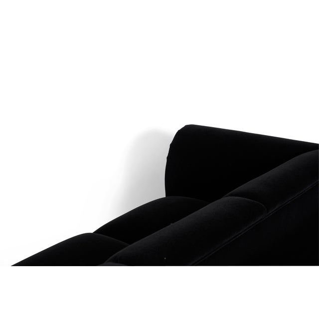 Jay Spectre Sofas on Chrome Bases For Sale - Image 9 of 10
