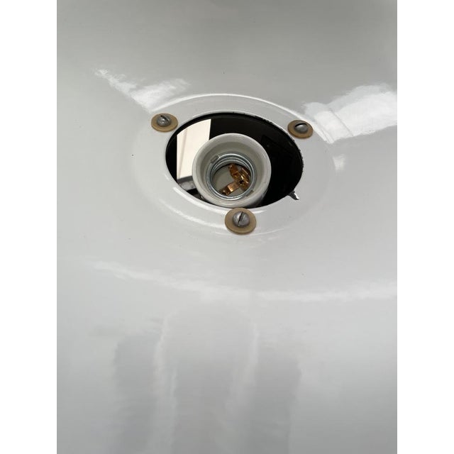 Blue Vintage Industrial Lamps, Set of 2 For Sale - Image 8 of 18