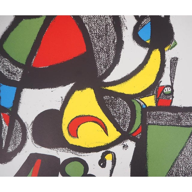 Joan Miro, España, Copa del Mundo, 1982, Original Signed Lithograph For Sale - Image 6 of 9