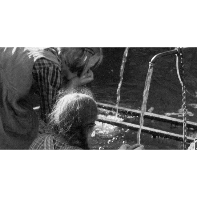 Traditional Children Drinking Water From Fountain Heidelberg, Germany 1936, Printed 2021 For Sale - Image 3 of 5