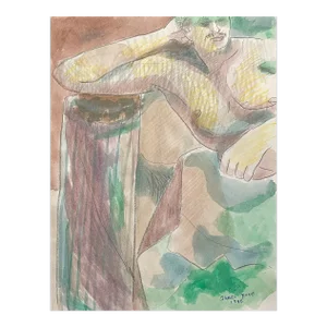 1985 James Bone Watercolor