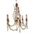 1960s Small Vintage French Chandelier, 1960s For Sale - Image 5 of 7