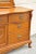 Brown Lexington Victorian Sampler Oak Triple Dresser With Mirror For Sale - Image 8 of 13