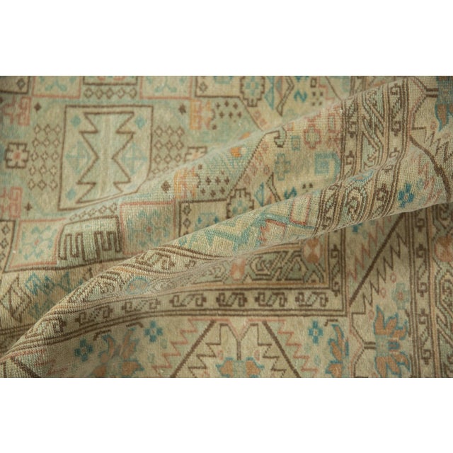 Vintage Distressed Sparta Carpet - 6'4" x 9'6" For Sale In New York - Image 6 of 11