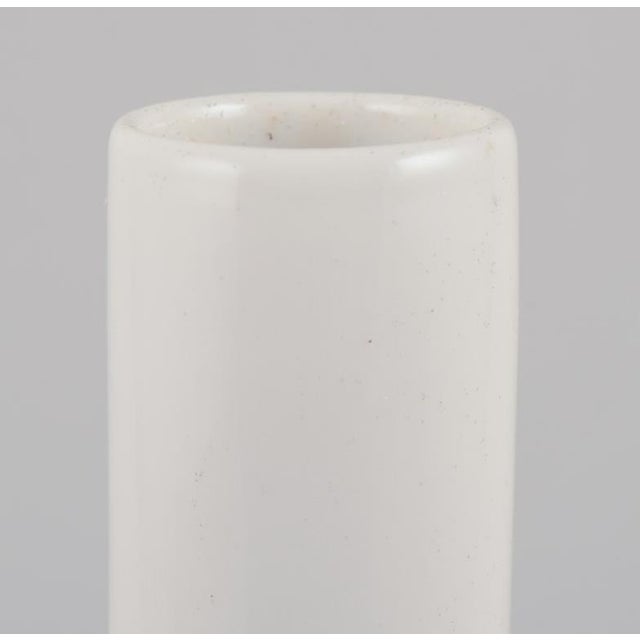 Narrow-Necked Vase in Porcelain by Bjørn Wiinblad for Rosenthal, 1980s For Sale - Image 4 of 9