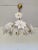 1980s Italian Murano White Ceiling Pendant Light For Sale - Image 6 of 8