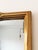 Vintage Rectangular Giltwood Bevelled Mirror With Rose Accents For Sale - Image 4 of 10