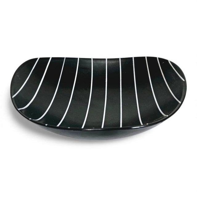 A refined and highly collectible “Mambo” bowl designed by Lillemor Mannerheim for Gefle / Upsala-Ekeby. This piece...