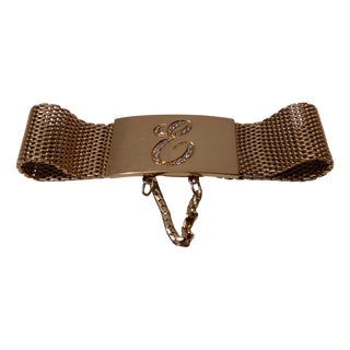 Vintage Bracelet in 18 Karat Gold with 18 Diamonds attributed to Omega, 1957 For Sale