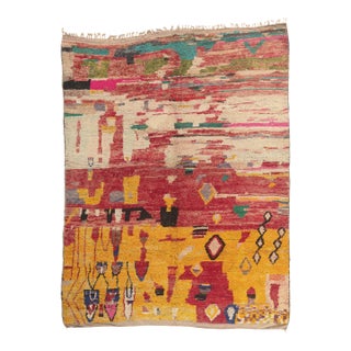 Contemporary Boujad Moroccan Rug, 09'11 X 12'09 For Sale