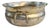 Silver-Plated Brass Bowl, 1940s For Sale