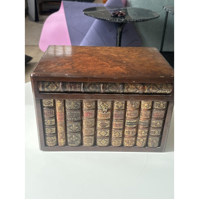 Wood Dunhill Cigar Box, 1950s For Sale - Image 7 of 18