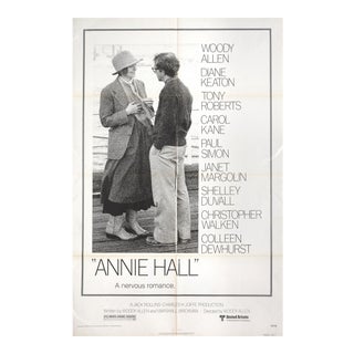 Annie Hall 1977 USA One Sheet Movie Poster For Sale