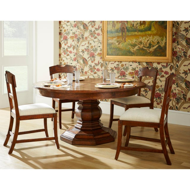 French Provincial Extension Dining Table For Sale - Image 13 of 18